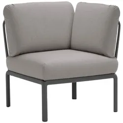 Nardi Komodo Modulsofa Eckelement, anthrazit / grigio