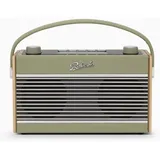 Roberts Radio Roberts Rambler BT Stereo Tragbar, Analog & Digital, Beige, Grün