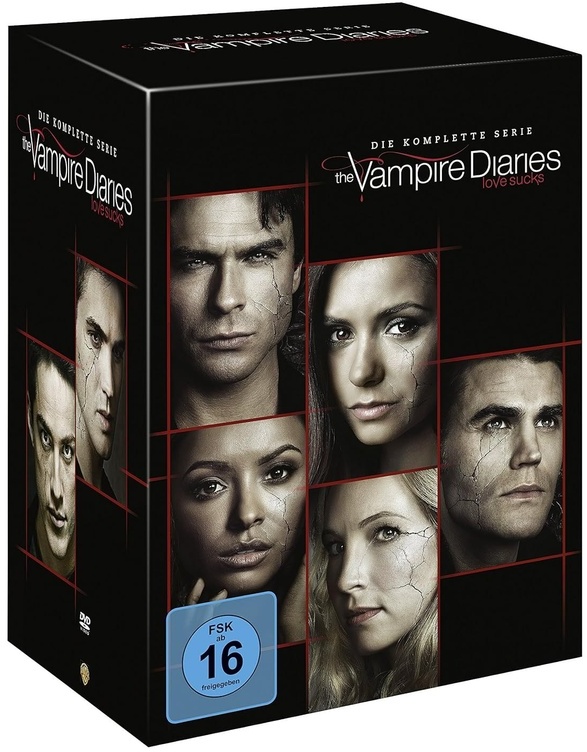 The Vampire Diaries - Die Komplette Serie (DVD)