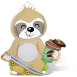 Buntpapierfabrik Ludwig Bähr Laternen-Bastelset "Faultier"