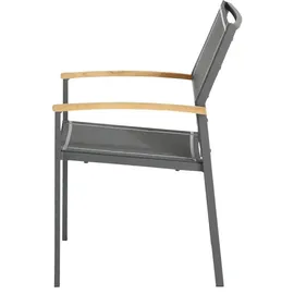 Zebra Technologies Alex Stapelsessel 56 x 60 x 91 cm ebony-grey
