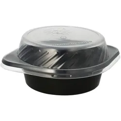 PAPSTAR Deckel für Mehrweg-Suppenteller 16.2 cm transparent