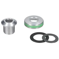 SRAM TRUVATIV Kurbelschraube GXP M15/26 silber