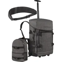 Normani Rucksack mit Trolleyfuktion, kleinem 5L Rucksack und Hüftgurt