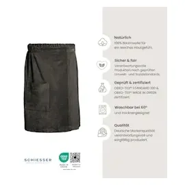 SCHIESSER Saunakilt Turin Herren | Gr.: onesize