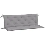 vidaXL Gartenbank-Auflagen 2 Stk. Grau 150x50x7 cm Oxford-Gewebe