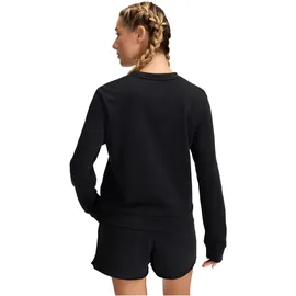 Under Armour Rival Terry-Fleece Sweatshirt Damen 001 black/white XS
