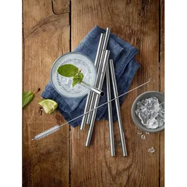 WMF Trinkhalm-Set 6 St. 18 cm Silber