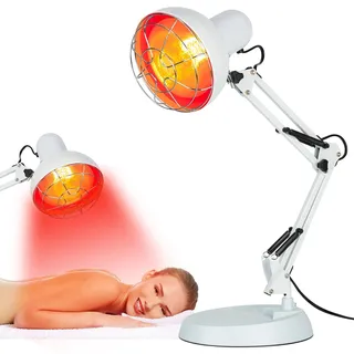 Cozion Rotlichtlampe, Infrarotlampe Wärmelampe 100 watt Rotlichtlampe Infraro...