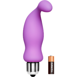 Zauberhafter G-Punkt-Vibrator aus Silikon, 12 cm, flieder