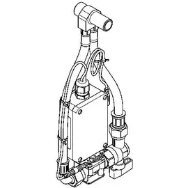 kwc aquarotter gmbh KWC Smart Urinal Unit, F5, elek., Mont. hinter Keramikurinal, für. Batt./net
