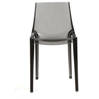 Miliboo 2er-Set Design-Stühle Rauchgrau YZEL