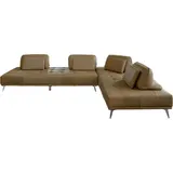 KAWOLA Ecksofa Wiolo Leder