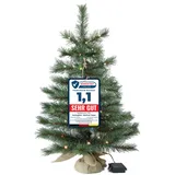 Gartenpirat Künstlicher Weihnachtsbaum 60 cm beleuchtet batteriebetrieben