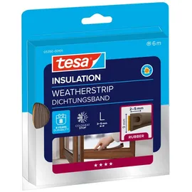 Tesa tesamoll® P-Profil Fenster-Dichtungsband braun