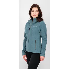 DEPROC activ Glory May Strickfleecejacke Grau M
