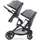 hauck Atlantic Twin melange grey