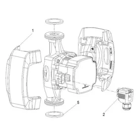 Grundfos Umwälzpumpe Alpha1 25-40/180