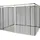 Outsunny Moskitonetz 3x3m Pavillon mit 4 Seitenteilen, Fliegennetz mit Reißverschluss, langlebig aus Nylon-Mesh in Schwarz Aosom.de