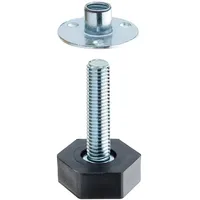 Hettich Möbelfuß mit Mutter 1 Stück 1 x 1 x 1 cm