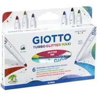 Giotto - Turbo Glitter Maxi Marker, mit Glitzer, 426600