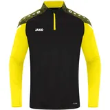 Jako Ziptop Performance schwarz/soft yellow 128