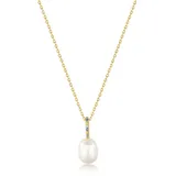 ANIA HAIE Kette mit Anhänger Gold Pearl Padlock Gold