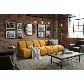 KAWOLA Modulsofa LAYLA gelb