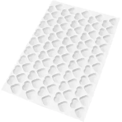 Schneider - Ausstechmatte aus Kunststoff, Herz, No. 6, Ø 45 mm