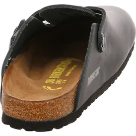 Birkenstock Boston Naturleder schmal schwarz 36