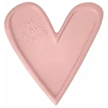 räder Teller (klein) Herz rosa