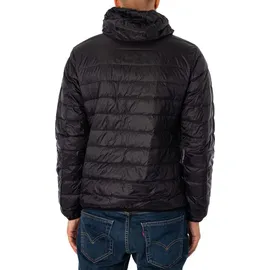 EA7 Gewebte Daunenjacke - Schwarz - XL
