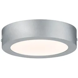 Paulmann Lunar LED Panel rund |LED Deckenleuchte Warmweiß | Chrom matt, 170 mm