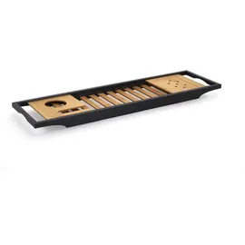 Zeller Badaccessoire-Set Schwarz