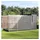 vidaXL Voliere mit Erweiterung 416 x 203 x 216 cm silber