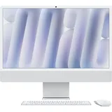 Apple iMac "iMac 24" silber (silberfarben), Mac OS, 16 GB RAM 512 GB SSD,
