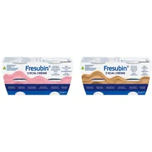 Fresubin 2 Kcal Creme Vanille + Cappuccino Aufbaunahrung