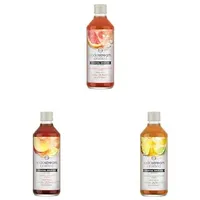 SodaStream Crafted Mixers Cocktail Sirup Grapefruit & Holunderblüte + Pfirsich & Ingwer + Ananas & Jalapeno-Chilli | Alkoholfrei | Für Cocktails & Mocktails | Ergibt ca. 60 Getränke