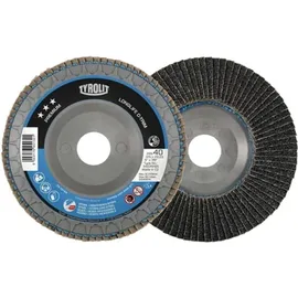 TYROLIT Fächerscheibe LONGLIFE C-TRIM D.125mm K.120 fl.INOX/Stahl ZK TYROLIT