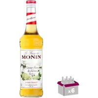 Lot De 6 Sirop Monin - Fleur De Sureau - 70cl