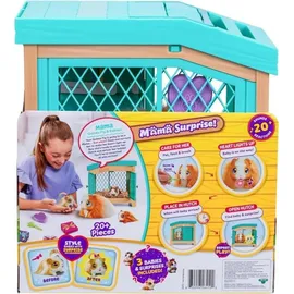 Little Live Pets Mama Surprise Meerschweinchen mit Stall und 3 Überraschungsbabys