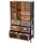 MCW Apothekerkommode 120 x 62 x 33 cm Mehrfarbig
