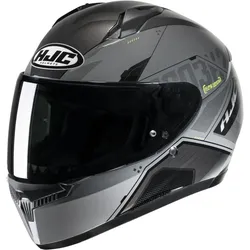 HJC C10 Inka Helm, grau-gelb, Größe S für Männer