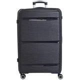 d & n D&N Travel Line 4200 - 4-Rollen-Trolley L 77 cm (taupe) in darkblue | Gr.: onesize
