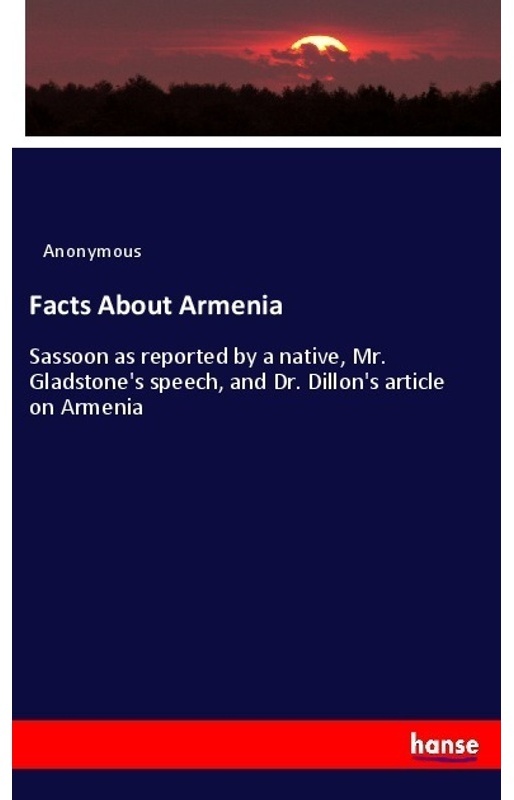 Facts About Armenia - Anonym, Kartoniert (TB)