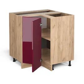 Vicco Eckunterschrank R-Line 75,6 x 46 x 81,6 cm Rot