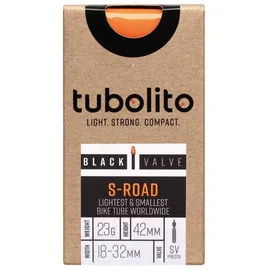 Tubolito S-road Presta 42 Mm Fahrradschlauch - Orange - 700