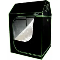 Zelsius - Grow Tent 120 x 120 x 180 cm schwarz/grün Pflanzenzucht Indoor