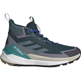 adidas Terrex Free Hiker 2.0 GTX Aurora Ivy/Preloved Teal/Grey Three 46