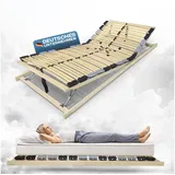 Coemo 7-Zonen Lattenrost PREMIUM Kopf-Fußteil 90 x 200 cm